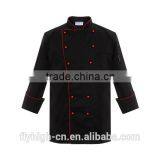 Embroidering Logo Cooking Uniform Cotton Chef Shirt thumbnail-2