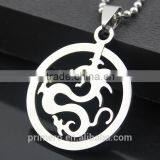 316L Stainless Steel Dragon Pendant Necklace Fashion Pterosaur Necklaces Summer Fine Men Jewelry thumbnail-6