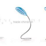 New hot selling ultra bright USB LED light 13 led Usb Desk Light