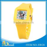 Cute bling color wholesale silicone smart cheap watches