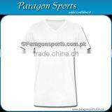 White V Neck T-Shirts For Men thumbnail-1