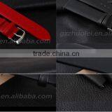 Hotesale 22mm Genuine Calf Leather Men and Women's Watch Strap Wholesale 1PCS thumbnail-3