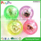 2015 New Promotion Products on China Market Wholesale Wholasale Crazy Custom 45mm Paper Card Bounce Ball thumbnail-6