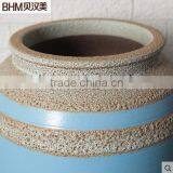 Set of 3 Porcelain Blue Vase Trendy for Wedding Decoration thumbnail-4