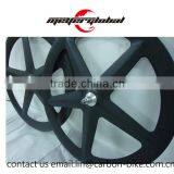 MeyerGlobal Best Carbon Track Wheels 700C Five Spoke Fixed Gear Bike Tubular Wheels With Ffwd Decal thumbnail-3