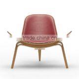 Hot Sale Replica Hans Wegner Shell Chair thumbnail-3