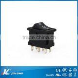 CALON SWITCH 3 Position DPDT Mini Rocker Switch KCD1-203C-T