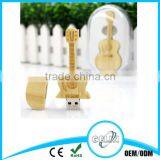 Guitar Shape Wooden and Bamboo Material Usb Many Packaging Avalibale thumbnail-3