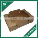 CORRUGATED CARDBOARD SHIPPING BOX FOR FRUIT AND VEGETABLES SHIPPING TRAY WHOLESALE thumbnail-6