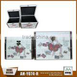 Hot Selling Decorative S/2 Butterfly Storage Trunks Made In China