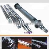Well Spray Coating Bimetallic Alloy Parallel Twin Double China Screw Barrel Twin Screw Barrel