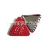 Triangle Shape Pin Badge Tin Badge