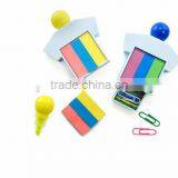 Figurine Highlighter With Clip and Memo