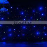 Starcloth, Star Cloth, DJ Booth Deck Stand Curtain, Backdrop, Multi LED, DJ