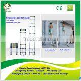 3.2m 11 Steps EN131 Aluminum Telescopic Extension Ladder