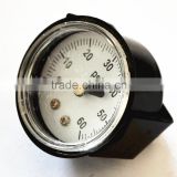 high quality plastic cheap pressure gauge made in china from ningbo zend factory