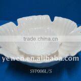 Ceramic Leaf Bowl Set