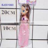 Cheap Wholesale Plastic Dolls Lovely Pink Dress Barbiee Girl Doll