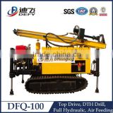 DFQ-100 Top Hammer Shallow Well Drilling Rig for Rocky Mountains
