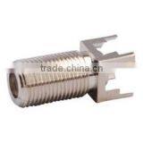 F Female Jack PCB RF Coaxial TV Connector