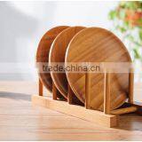 Luxury Round Bamboo Reusable Cheap Bamboo Plate