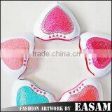 2015 9W Heart Shape With Rhinestone Professional Convenient Nail Art LED Lamp