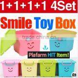 Smile Toy Box Storage Box 40L/25L/pace-saving thumbnail-1