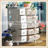 Hot sale China supplier wicker basket storage cabinet on sale wooden storage cabinet closet