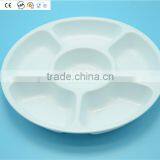 12" Plastic Food Sectional Plate thumbnail-3