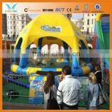 Hot Sale Plastic Swimming Pools With Canopy Use Water Ball,boat