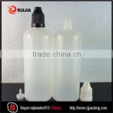 Alibaba hot sale! 4oz plastic squeeze bottle, 60ml 120ml plastic e juice dropper bottle