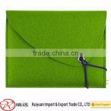 13'' Green Felt Laptop Sleeve ,laptop Bag for Teenage New for 2015 thumbnail-1