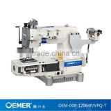 OEM-12064P/VPQ-T 12 needle chain stitch sewing machinery, cylinder bed multi needle elastic shirring industrial sewing machine