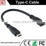 USB3.1 Type-C to Type-C 20CM, C to C Male to Female