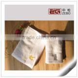 100% Cotton Customized Embroidery Logo 16S Hand Towel Sets thumbnail-3