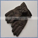 Winter Glove With Down Cloth For Lady