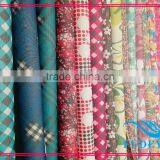 100% Polyester Tear-resistant Flower Printed Backing Bags Fabric With Pvc Coating thumbnail-1