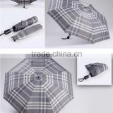 OEM Logo Printing Cheap Check Umbrella