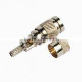 75 Ohm 1.0/2.3 Plug Straight Crimp Attachment for RG178 thumbnail-2