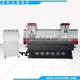 ZK-1325-2 Dual Heads Wood Engraver Machine With Vacuum Bed