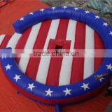 Customized Inflatable Mechanical Bull Matress Bouncing Inflatable Bull Mat