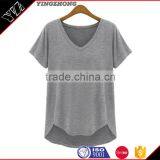 China Clothing Manufactures Summer Women Sports Fitness T-shirt Factory in China Women Clothing thumbnail-3