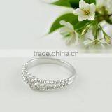 New Arrival Wholesale Fashion Micro Pave Engagement Turkey Design Silver Ring thumbnail-2
