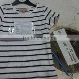 GIRLS SHORT SLEEVE YARN DYED STRIPED TSHIRT ( BRAND: LISA ROSE ) thumbnail-2