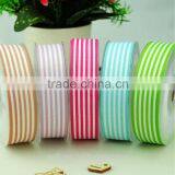 Printed Stripe Multi Color Ribbon for Hat Decoration thumbnail-5