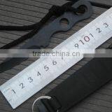 OEM Outdoor Multifunctional Fixed Blade Knife With Whistle thumbnail-4