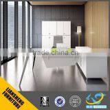 White Corner Study Desk Pictures of Wooden Computer Table thumbnail-2