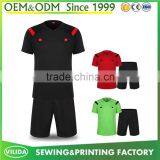 High quality men's 100% polyester quick dry training wear custom your logo soccer training jersey