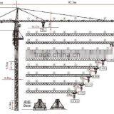 2ton to 16ton Machine Tower Crane With CE Certificate thumbnail-6