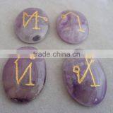 Amethyst Oval Arch Angel Set : Wholesale Reiki Crystals India thumbnail-1